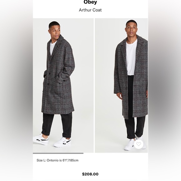 Obey Arthur Top Coat - Picture 4 of 4